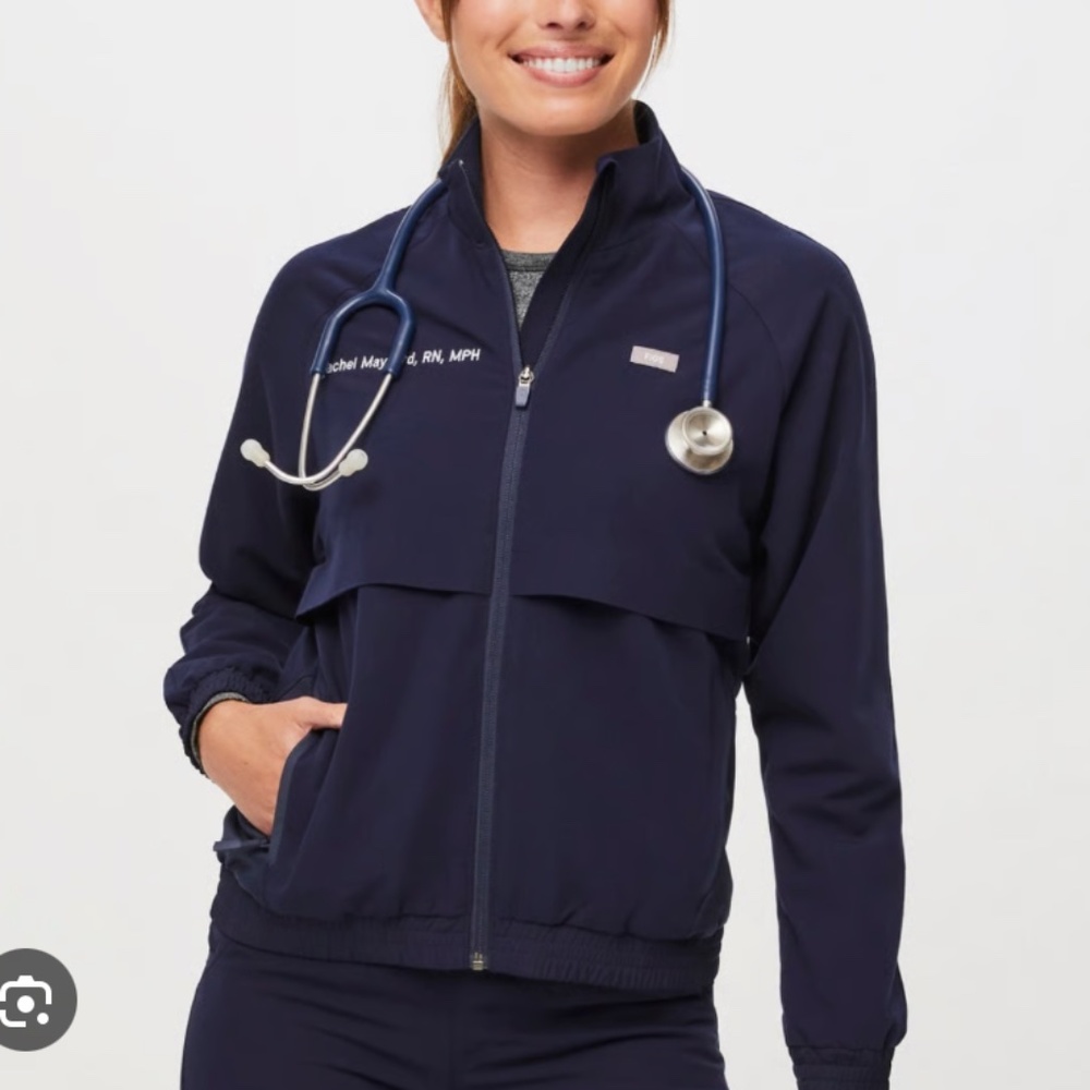 Women's Navy Sydney - Scrub Jacket - S / Navy